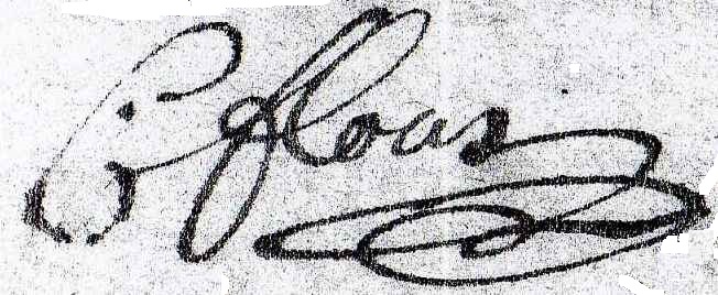 Signature Charles Flous